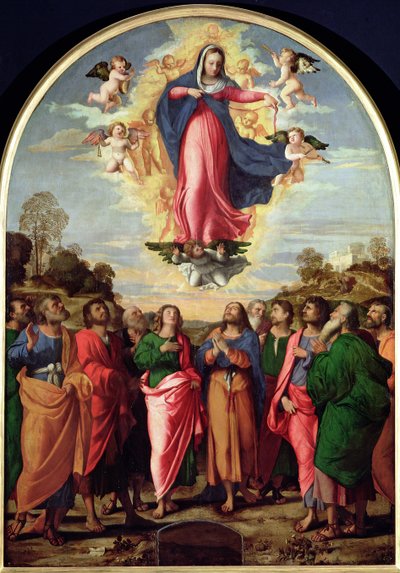 Assomption de la Vierge - Jacopo Palma